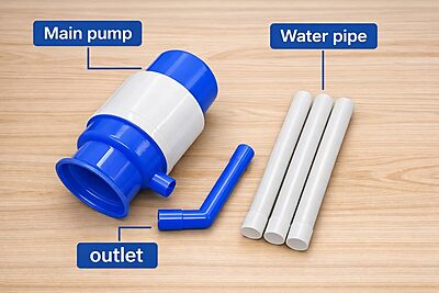 Amazkart Hand Press Drinking Water Pump