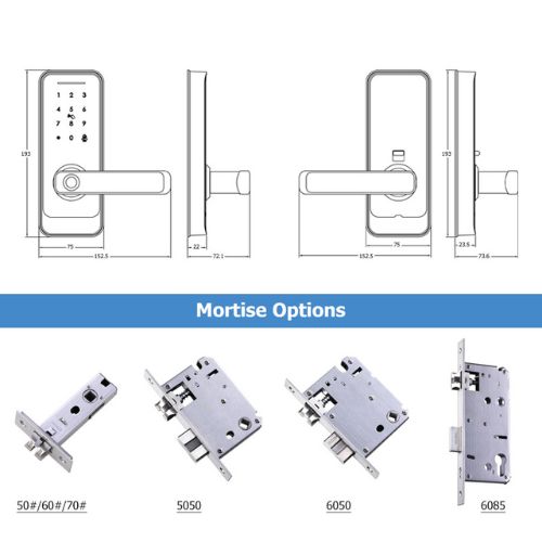 Rathdowne Digital Door Lock Rathdowne Digital Door Lock