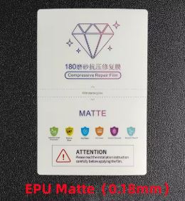 Protector Hidrogel Mate Auto Reparable Instalado