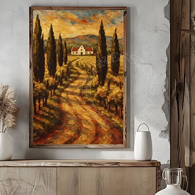 Cape Dutch Farmhouse Klein Karoo Canvas Print | UNFRAMED PRINT Cape Dutch Farmhouse Klein Karoo Canvas Print | UNFRAMED PRINT