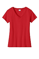 Port & Co™ Women's Fan Favorite™ V-Neck Tee - LPC450V