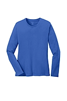 Port & Co™ Women's Long Sleeve Core Cotton Tee - LPC54LS