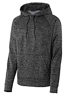 Sport-Tek® PosiCharge® Electric Heather Fleece Hooded Pullover - ST225
