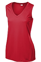 Sport-Tek® Women's Sleeveless PosiCharge® Competitor™ V-Neck Tee - LST352