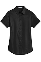 Port Authority® Women's Short Sleeve SuperPro™ Twill Shirt - L664