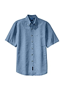 Port & Co™ Short Sleeve Value Denim Shirt - SP11