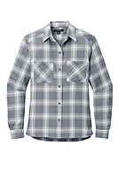 Port Authority® Women's Plaid Flannel Shirt - LW669