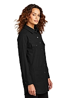 Mercer+Mettle® Women’s Long Sleeve Twill Overshirt - MM2021