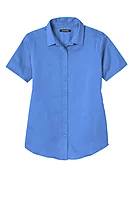 Port Authority® Women's Short Sleeve SuperPro React ™ Twill Shirt - LW809