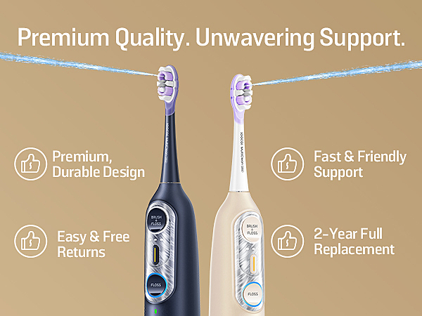 Soocas NEOS II Ultra Electric Toothbrush Champagne Gold EU