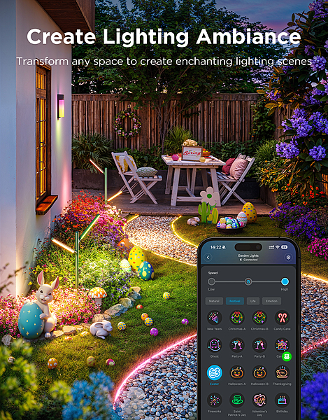Govee RGBICWW Garden Lights