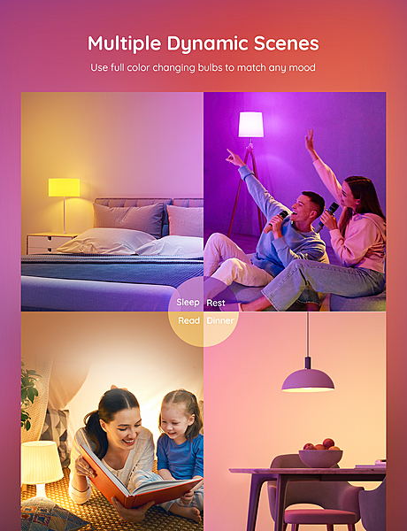 Govee RGBWW Smart LED Bulb (1 Pack) E27