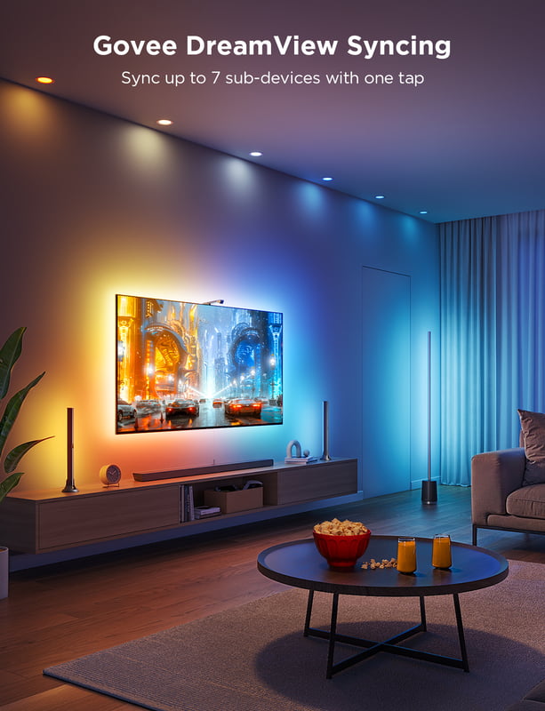 Govee TV Backlight 3 Lite Kit  With Strip Light and Light Bar