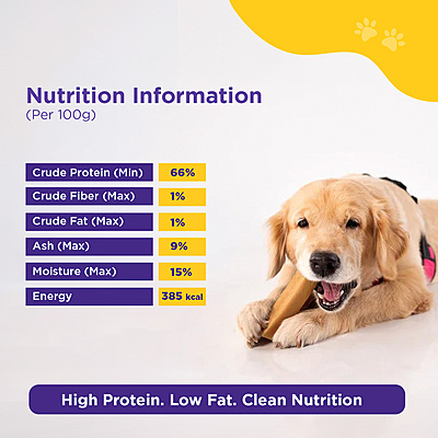 Yak Cheese Chew Turmeric - L (30 Pcs)