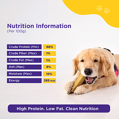 Yak Cheese Chew Peanut Butter - L (30 Pcs)