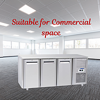 Adjustable shelves in a Blue Star GP Series Under Counter Freezer for customized storage Adjustable shelves in a Blue Star GP Series Under Counter Freezer for customized storage