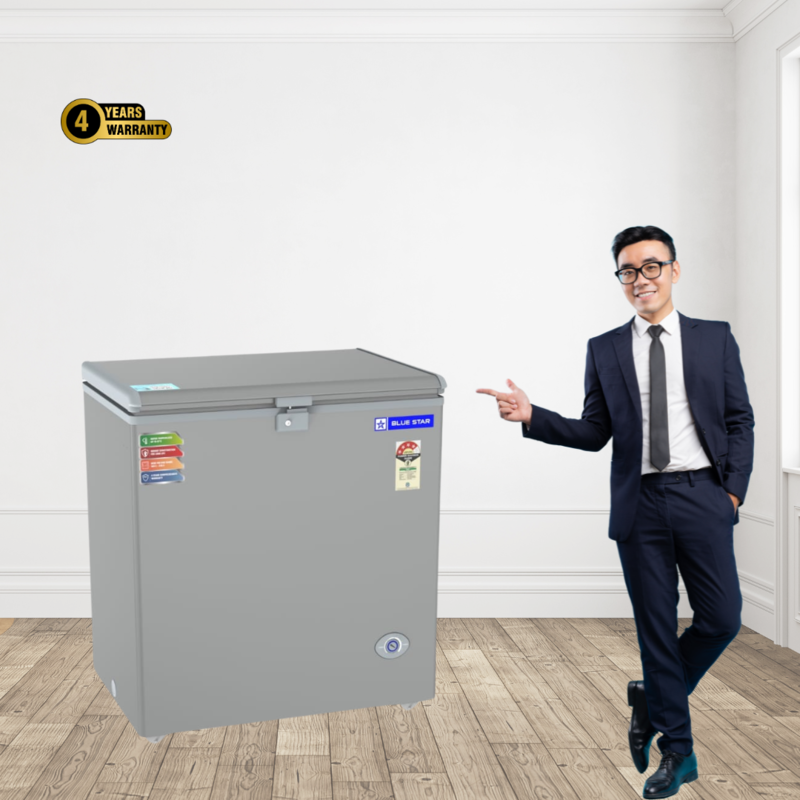 Close-up of the Temperature Control Knob on Blue Star CF4-180NPYW-SL