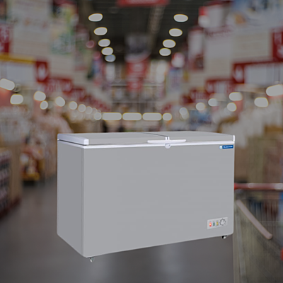 Blue star Cooler and Deep Freezer 275 Litre with its Anti-Bacterial Gasket Highlighted Blue star Cooler and Deep Freezer 275 Litre with its Anti-Bacterial Gasket Highlighted
