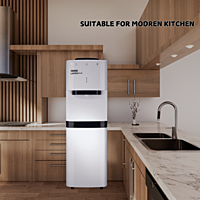 Suitable for modern kitchen: Usha Laguna Fresh Floor Standing Hot and Cold Water Dispenser. Suitable for modern kitchen: Usha Laguna Fresh Floor Standing Hot and Cold Water Dispenser.