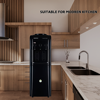 Suitable for Modern Kitchen: Usha Instafresh Free Standing Cold Water Dispenser(Jet Black).