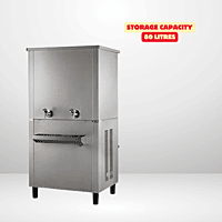 Freestanding water cooler with large storage capacity, Nirvana.