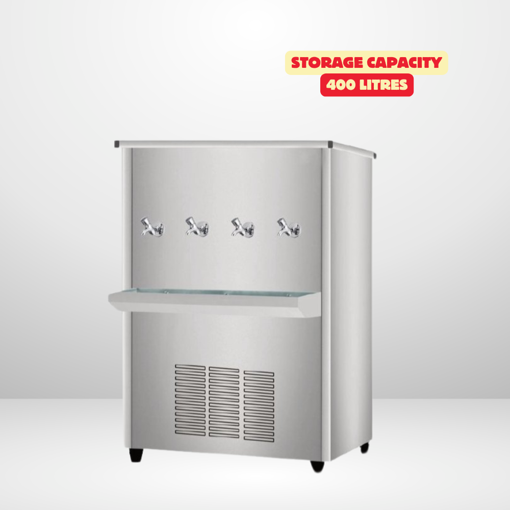 Durable water cooler with drip tray, Nirvana.