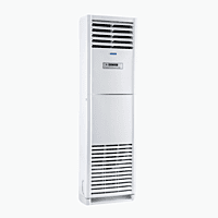 Blue Star vertical AC unit with control panel. Blue Star vertical AC unit with control panel.