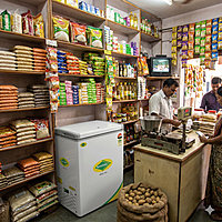 Front view of Western D150H164 deep freezer showing lock and handle.