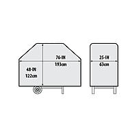 Broil King Grill Cover - Premium - Imperial/Regal 600 Series