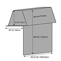 Broil King Grill Cover - Premium - Built-in - Imperial/ Regal 600 Series