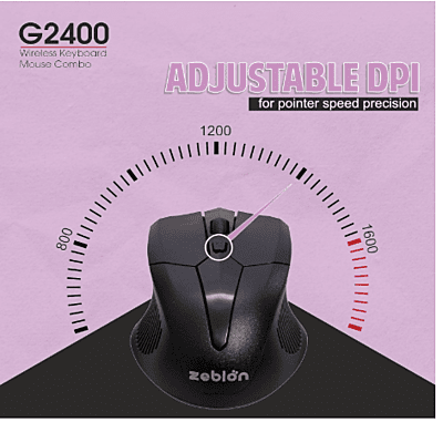 Zebion Wireless Combo Kit G2400 Zebion Wireless Combo Kit G2400