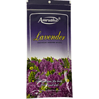 Amrutha Lavender Premium Incense Sticks 125g Zipper Pouch