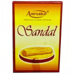 Amrutha Sandal Premium Dhoop Sticks 35G Dhoop Box