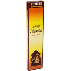 Amrutha Sandal Premium Incense Sticls 100g Box