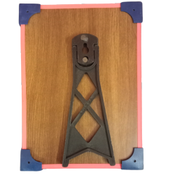 Lord Sathyanarayana Swamy Laminated Photo Frame with Stand