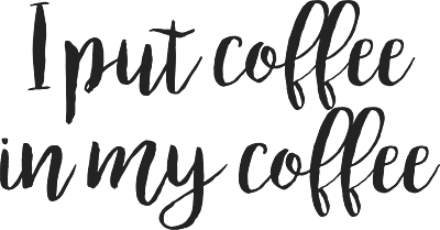 I Put My Coffee In My Coffee Soft Cream T-Shirt