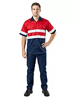 Hi-Viz Vented S/S Workshirt