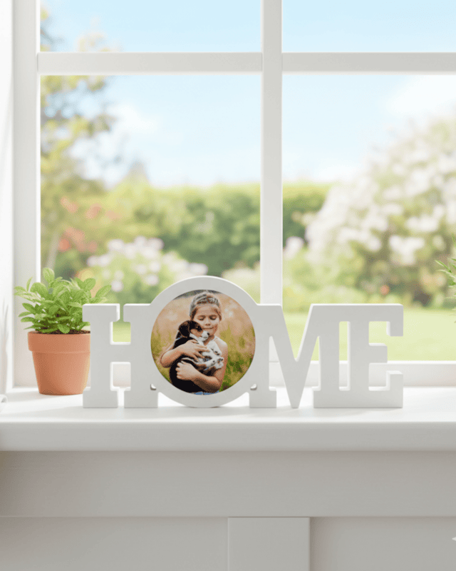 Custom Wood Photo Block