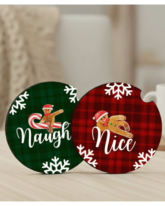 Christmas Car Coasters
