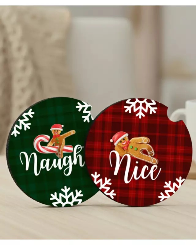 Christmas Car Coasters