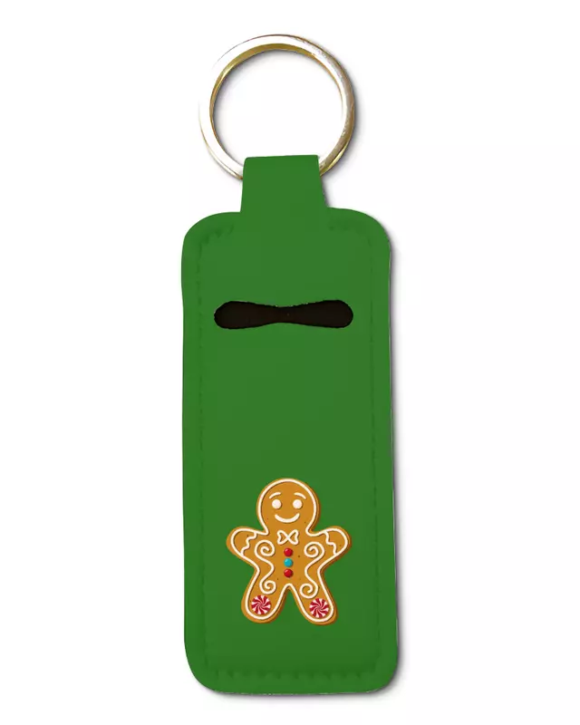 Christmas Lip Balm Keychains