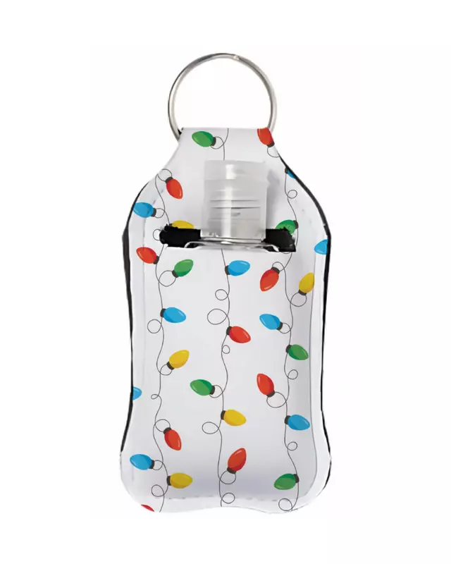 Christmas Hand Sanitizer Keychains
