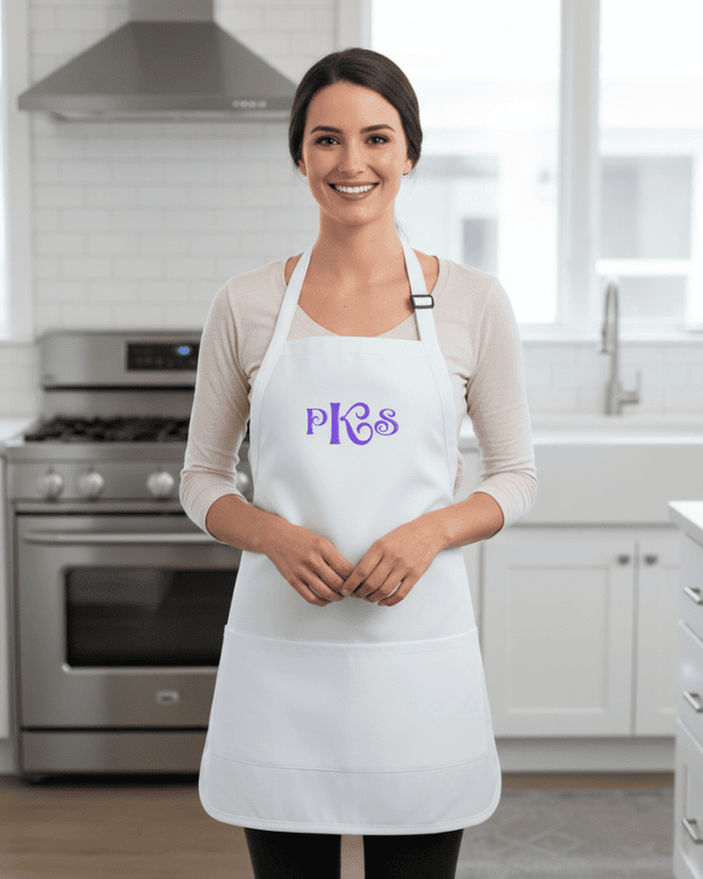 Personalized Monogram Kitchen Apron
