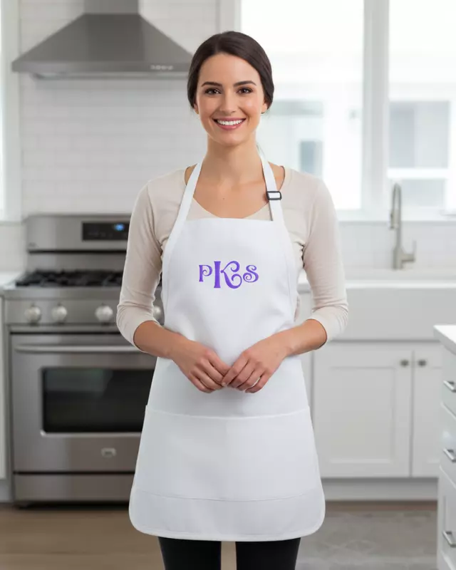 Personalized Monogram Kitchen Apron