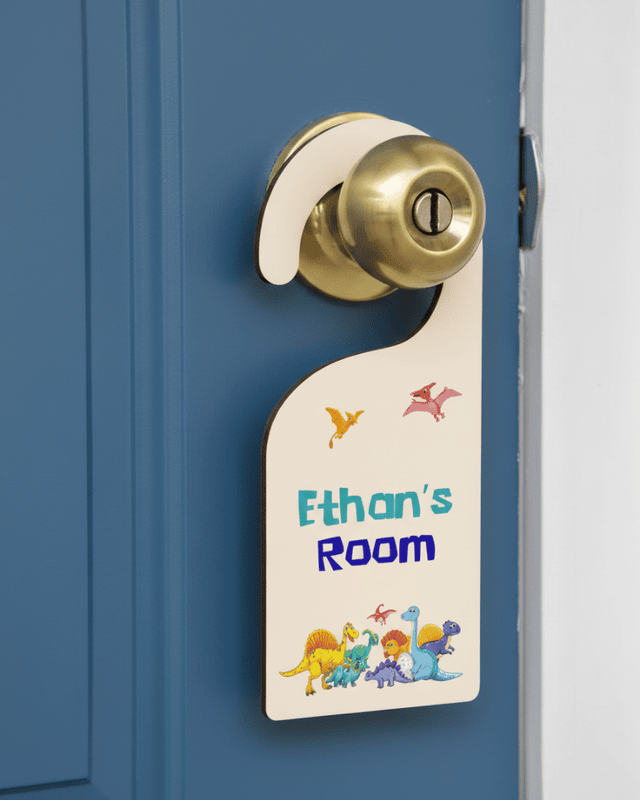 Personalized Bedroom Door Hanger