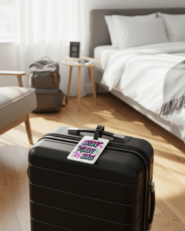 Not Your Bag Luggage Tag