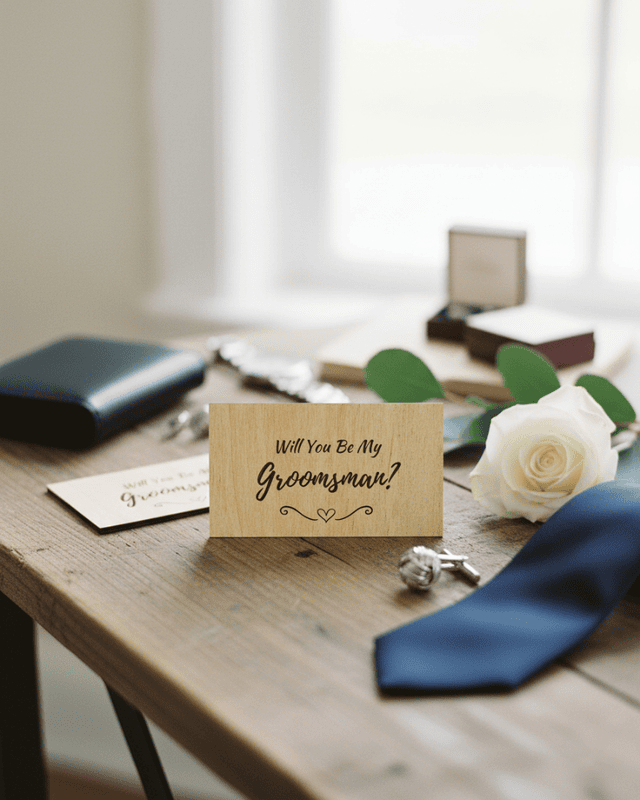Groom's Side Proposal Cards