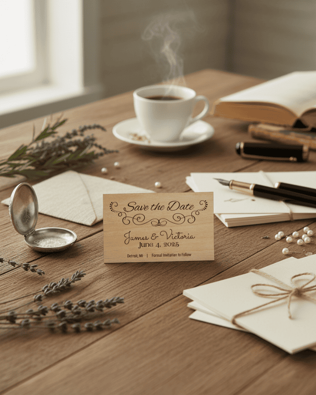 Destination Save the Date Cards, Set of 16