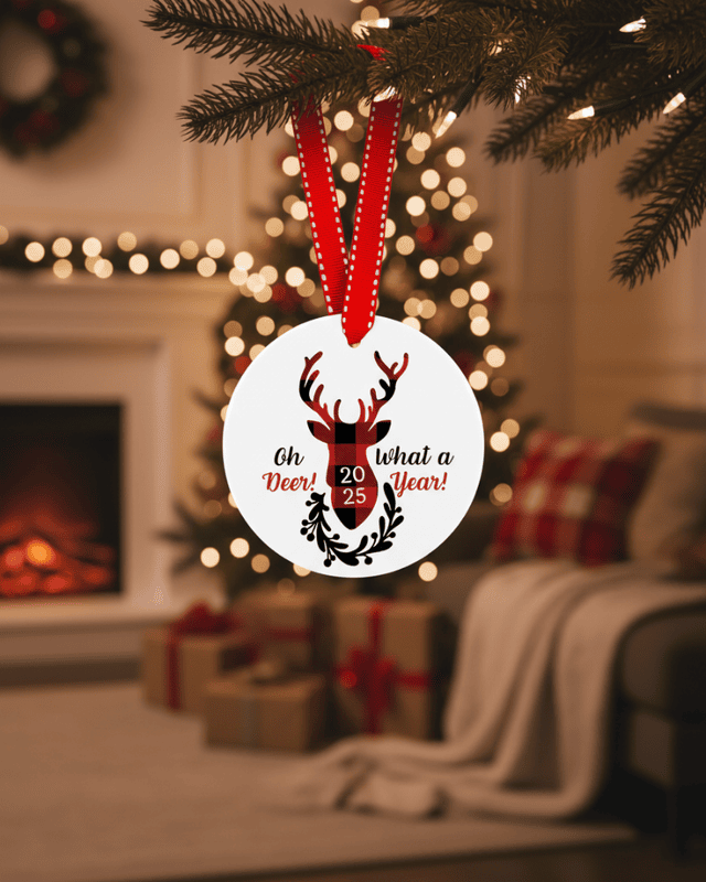 Deer 2025 Ornament