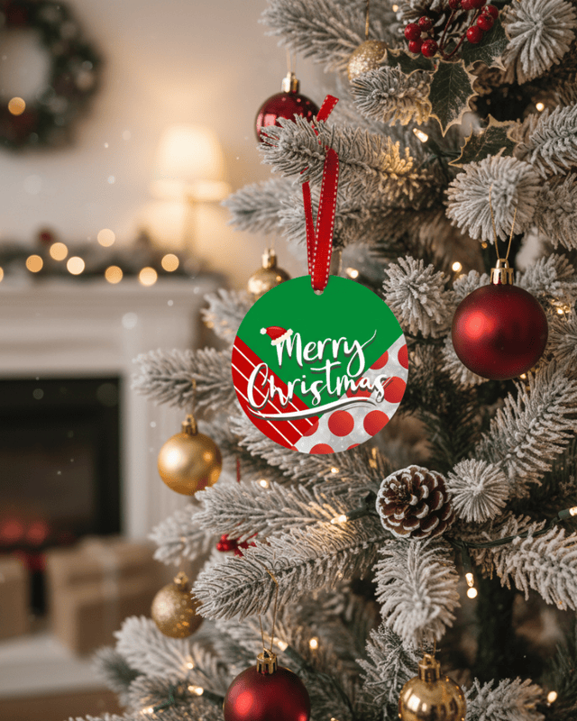 Merry Christmas Ornament